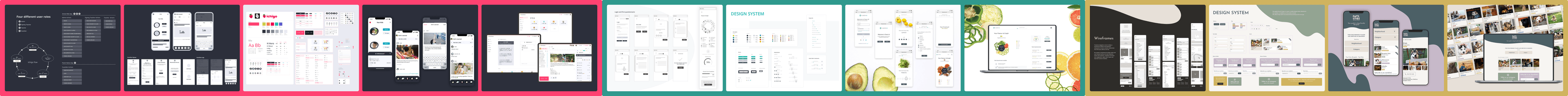 Abstract SaaS design illustration