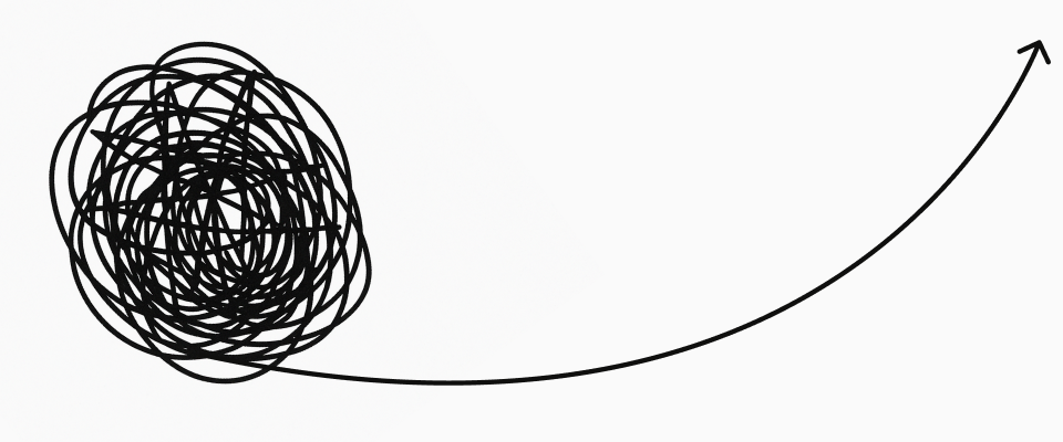 Abstract solution design illustration